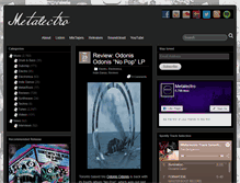Tablet Screenshot of metalectro-music.com